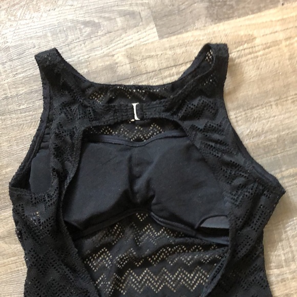 La vie en rose mesh/crochet one piece M - Picture 5 of 6